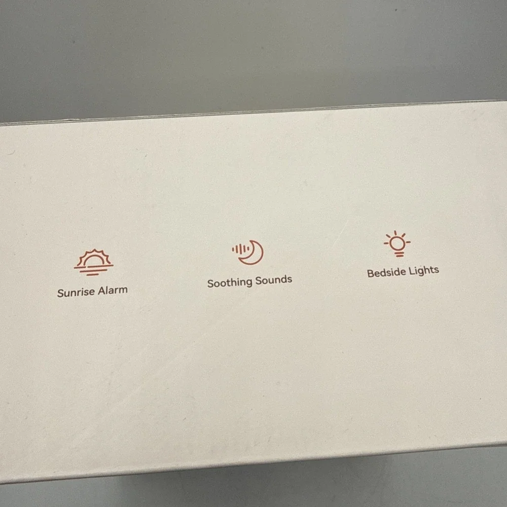 Dreamegg Sunrise 1 Alarm Soothing Sounds Night Light Color Beige